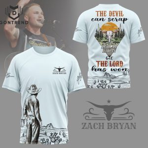 Zach Bryan – The Devil Can Scrap But The Lord Has Won 3D T-Shirt