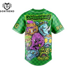 Teenage Mutant Ninja Cowabunga Baseball Jersey