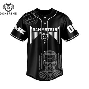 Rammstein Europe Stadium Tour 2024 Baseball Jersey