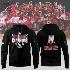 Softbal Champions 2024 Oklahoma Sooners Hoodie