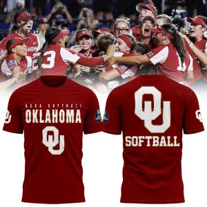 Oklahoma Sooners NCAA Softball Design 3D T-Shirt