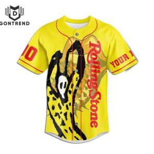 Personalized The Rolling Stones Voodoo Lounge Baseball Jersey