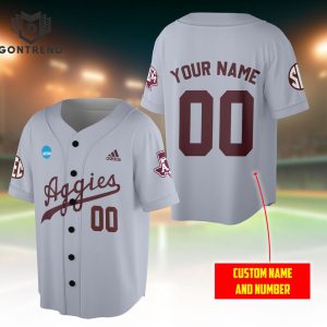 2024 Personalise NCAA Texas A&M Baseball Jersey