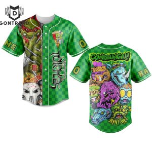 Teenage Mutant Ninja Cowabunga Baseball Jersey