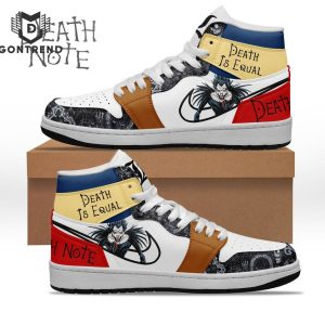 Death Note – Death Is Equal Air Jordan 1 High Top