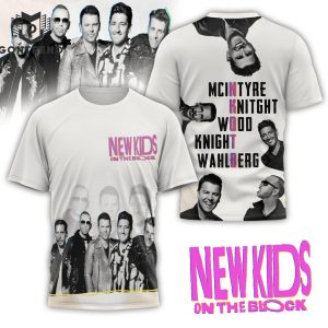 New Kid On The Block Mcintyre Members 3D T-Shirt