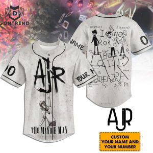 Personalized AJR Band The Maybe Man Baseball Jersey