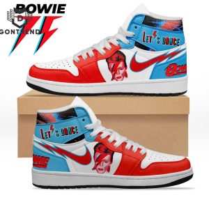 David Bowie Let Dance Air Jordan 1 High Top