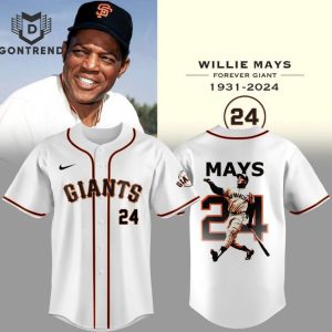 Willie Mays 24 New York Giants 3D T-Shirt