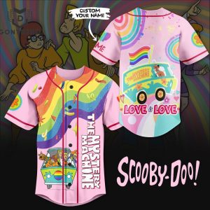 Scooby Doo The Mystery Machine – Love Is Love Baseball Jersey