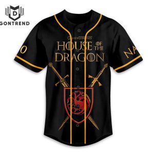 House Of The Dragon  All Must Choose Baseball Jersey