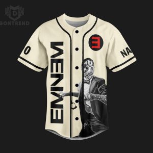 Personalized Eminem The Death Of Slim Shady Baseball Jersey