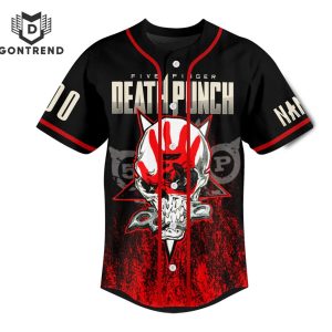 Five Finger Death Punch – Wrong Side of Heaven Design Baseball Jersey