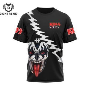 KISS Let Me Go Rock N Roll 3D T-Shirt