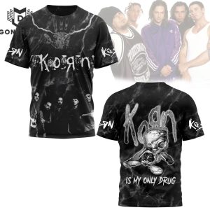 Korn Is My Only Drug Design 3D T-Shirt