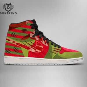 Freddy Krueger Halloween Air Jordan 1 High Top