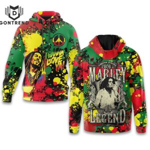 I Wanna Love Ya Bob Marley Legend Hoodie