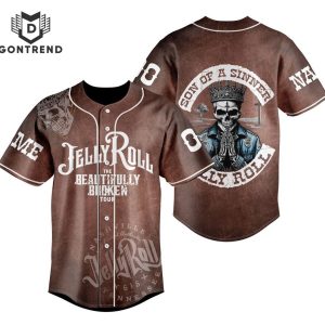 Jelly Roll – Son Of A Sinner Baseball Jersey