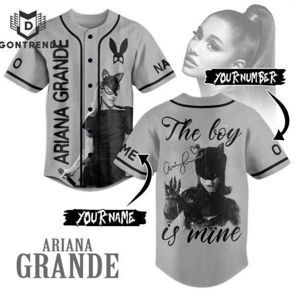 Ariana Grande – The Boy Is Mine Baseball Jersey