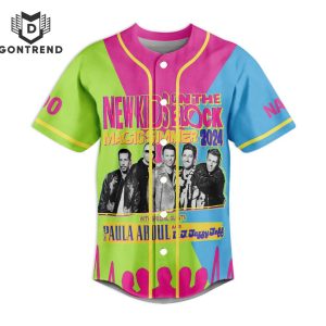 Personalized New Kid On The Block Magic Summer 2024 Baseball Jersey