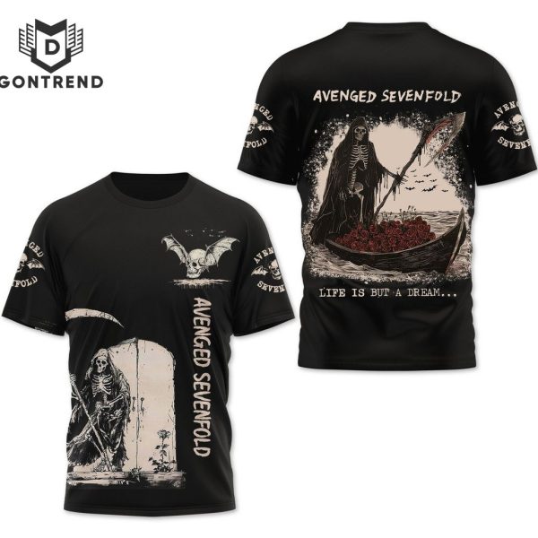 Avenged Sevenfold Life Is But A Dream 3D T-Shirt