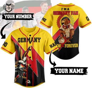 Personalized I Am Germany Fan Now And Forever Baseball Jersey