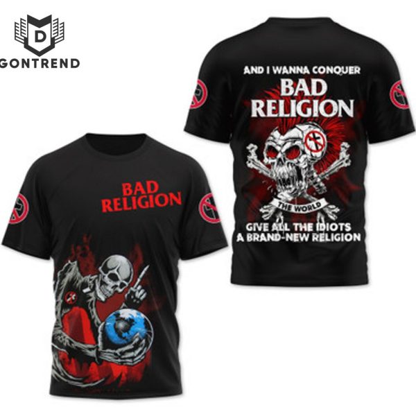 Bad Religion Design 3D T-Shirt