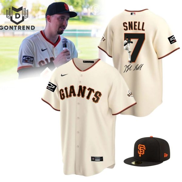 Blake Snell San Francisco Giants Signature 2024 Baseball Jersey