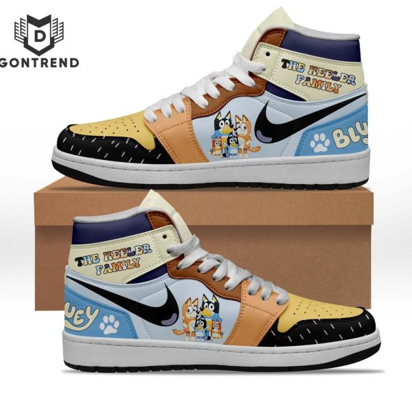 Bluey – The Heeler Family Design Air Jordan 1 High Top