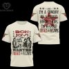 Bad Omens – Glass Houses Lyrics Design 3D T-Shirt