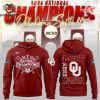 2024 NCAA Softball National Four Peat Oklahoma Sooners City Hoodie