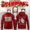 Oklahoma Sooners City 2024 NCAA Softball National Four Peat Hoodie – Red