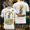 Boston Celtics 18-Time NBA Finals Champions 2024 Signature 3D T-Shirt – Black