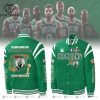 Boston Celtics 2024 NBA Finals Champions Baseball Jacket – Black