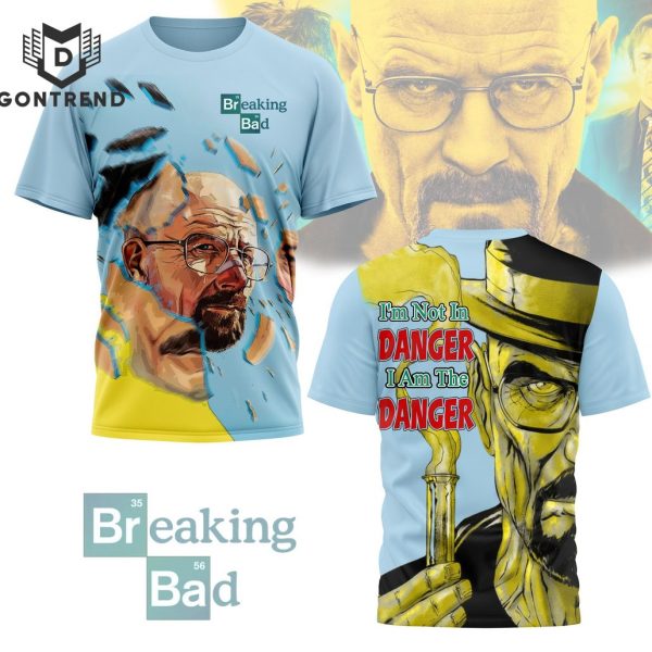 Breaking Bad Im Not In Danger I Am The Danger 3D T-Shirt