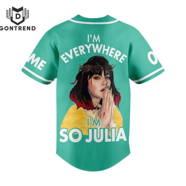 Charli XCX Im everywhere Im So Julia Baseball Jersey