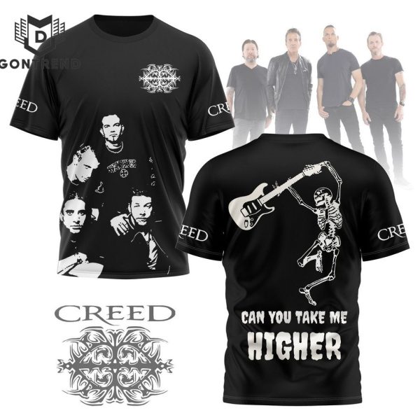 Creed – Can You Take Me Higher Design 3D T-Shirt