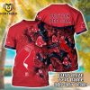 Customized MLB Boston Red Sox Design 3D T-Shirt