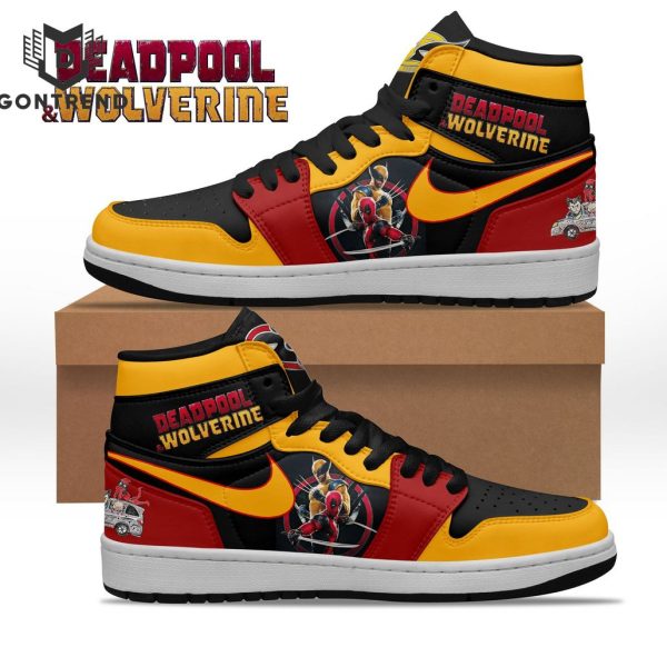 Deadpool & Wolverine Design Air Jordan 1 High Top