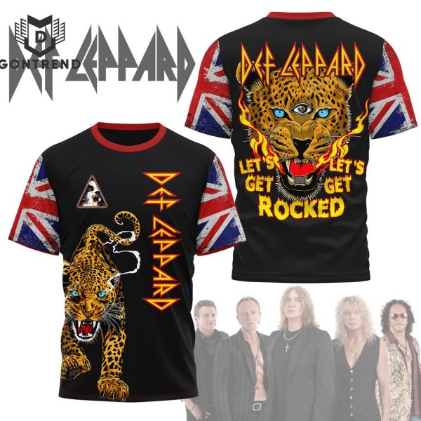 Def Leppard Lets Get Rocked 3D T-Shirt