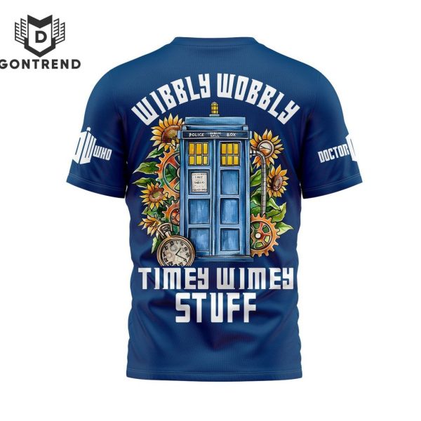 Doctor Who – Wibbly Wobbly Timey Wimey Stuff Design 3D T-Shirt