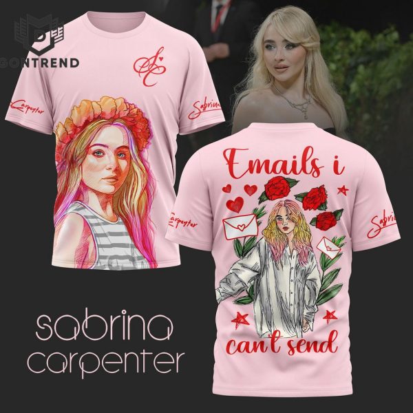 Emails I Cant Send Sabrina Carpenter 3D T-Shirt