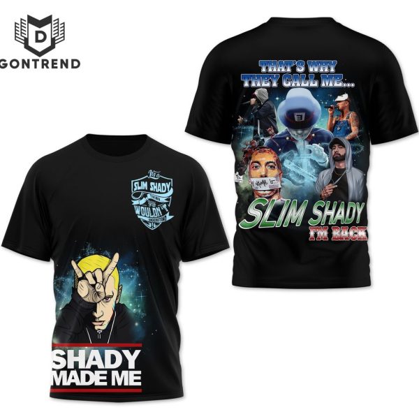 Eminem – Slim Shady Im Back 3D T-Shirt