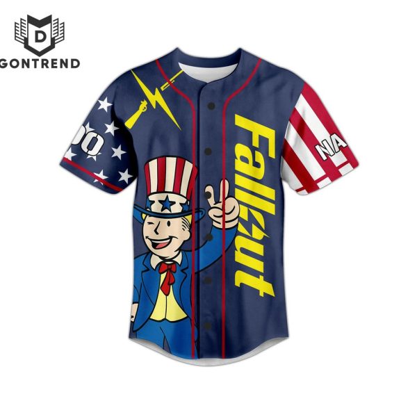 Fallout We re All In This Together Vault-Tec Baseball Jersey