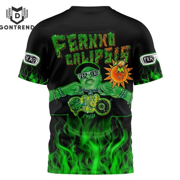 Feid Ferxxocalipsis World Tour Design 3D T-Shirt