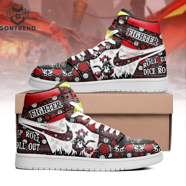 Fighter – Dungeons Dragon Roll Up Roll Dice Roll Out Air Jordan 1 High Top