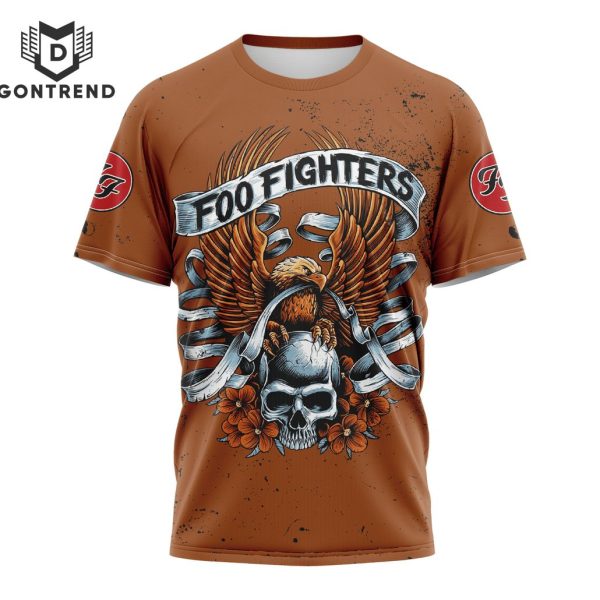 Foo Fighters Design 3D T-Shirt