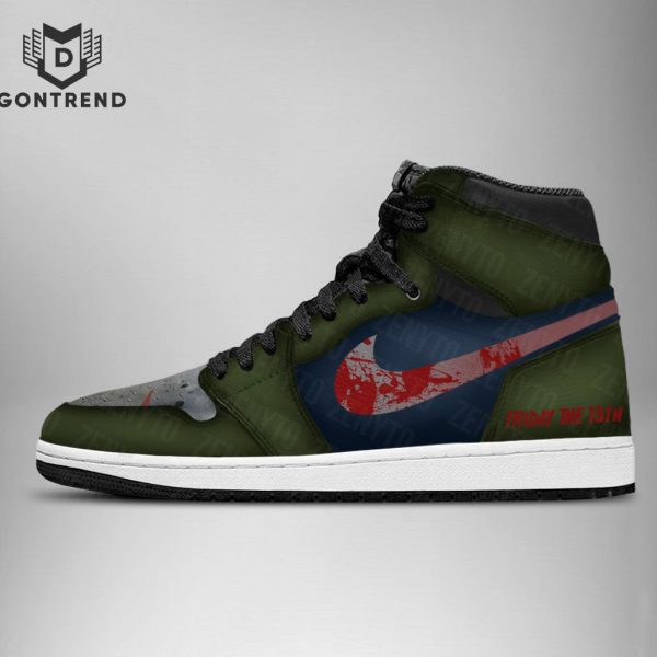 Freddy Vs Jason Halloween Air Jordan 1 High Top