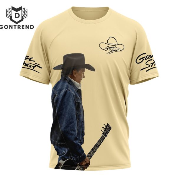 George Strait I Aint Rich But Lord Im Free 3D T-Shirt