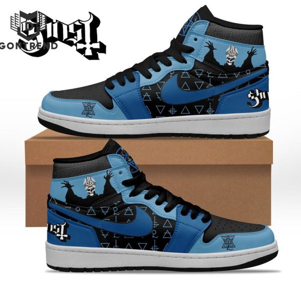 Ghost Rock Band Design Air Jordan 1 High Top